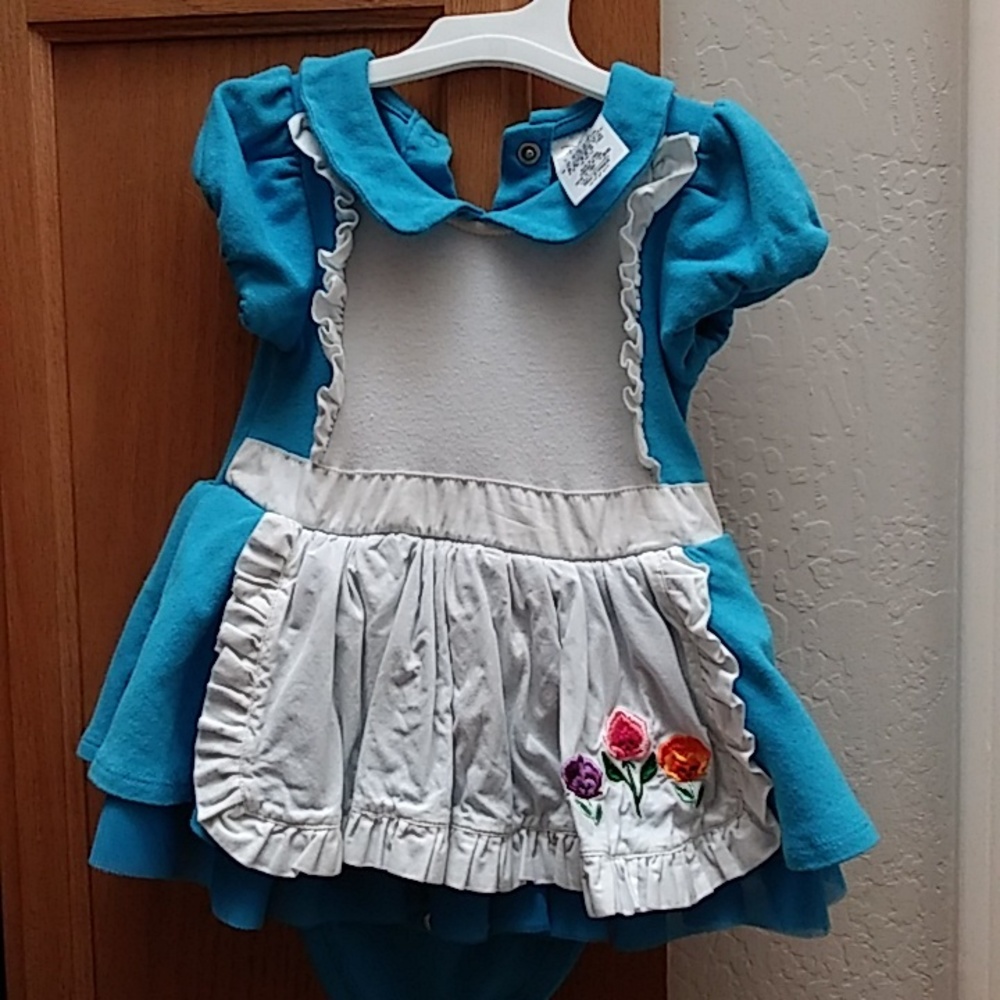 Alice in Wonderland onesie